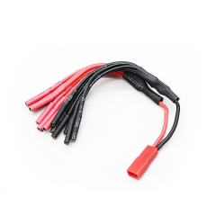 Amass JST to 6 X 2mm Bullet Multistar ESC Power Breakout Cable