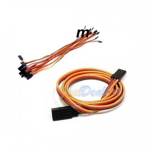 JR Servo Lead 150/200/300/500/600/900mm Length RC Car, plane and helicopter