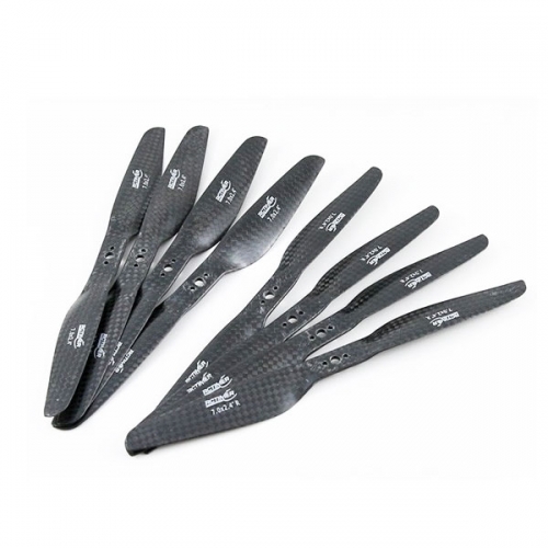 (4pairs) Rctimer TM 7x2.4 Carbon Fiber 7024 Propeller CW/CCW