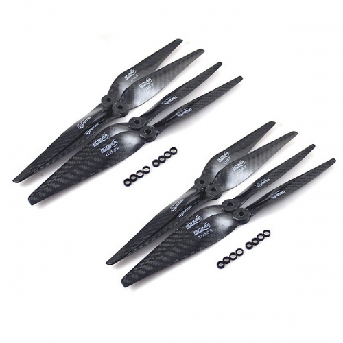 (4Pairs) Rctimer 11x5" Carbon Fiber 1150 CW CCW Propeller