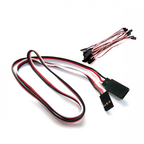 (10pcs) Futaba Servo Lead 100/150/200/300/500/600/900mm Length