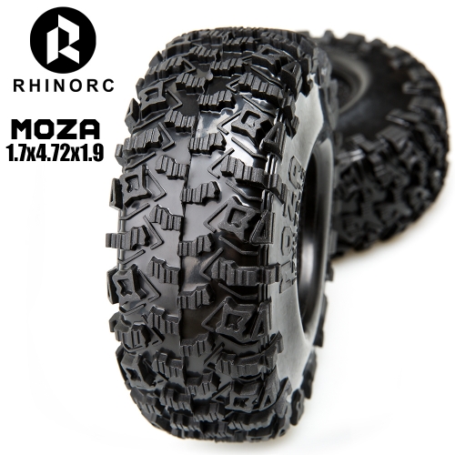 1 Pair MOZA 1.7 x 4.72 1.9 Inch Competition Tires Super Sticky