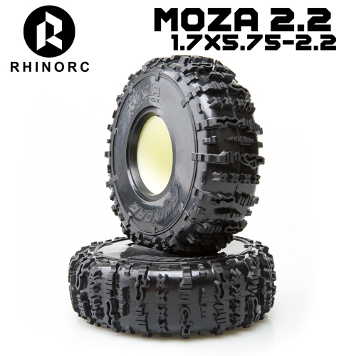 1 Pair MOZA 1.7 x 5.75 2.2 Inch Competition Tires Super Sticky