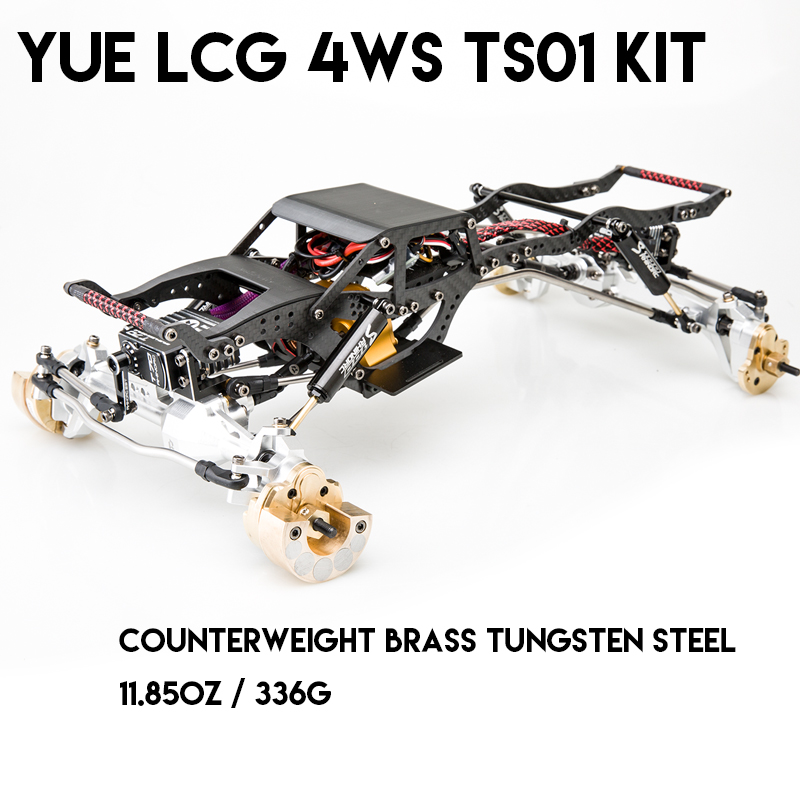 4WS LCGクローラー Rhino YUE LCG 4WS WB338mm KIT&RTR (30% OD)