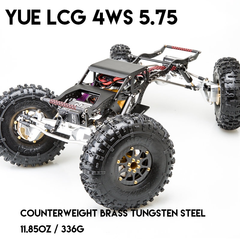 4WS LCGクローラー Rhino YUE LCG 4WS WB338mm KIT&RTR (30% OD)